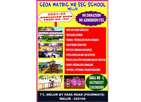 Ceoa Matriculation School Melur Image